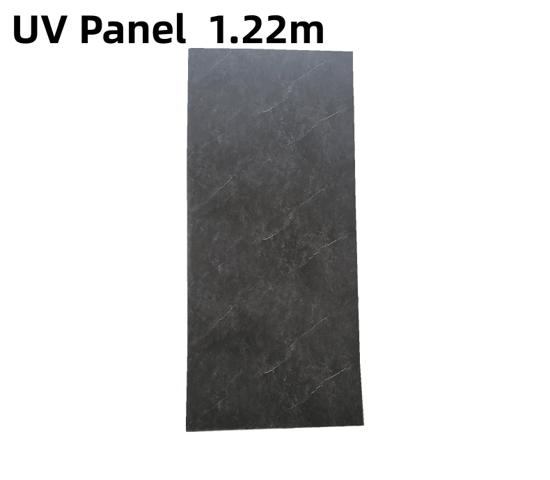 Υψηλό γυαλιστερό 1220x2440mm Φύλλο UV από Faux PVC μάρμαρο 3mm